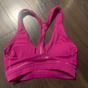 Lululemon Arise Bra Shine Special Edition – Deep Fuchsia